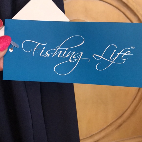 Fishing Life UPF Sunblock 50+ Outdoor Shirt Mens - Picture 6 of 9